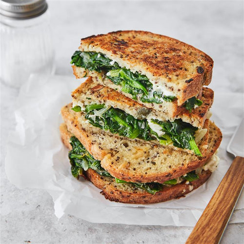 Chia Quinoa Pfannen-Sandwich - Schnitzer