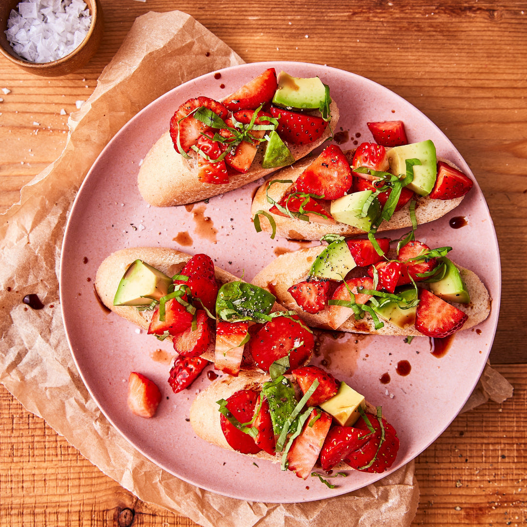 Erdbeer-Bruschetta - Schnitzer