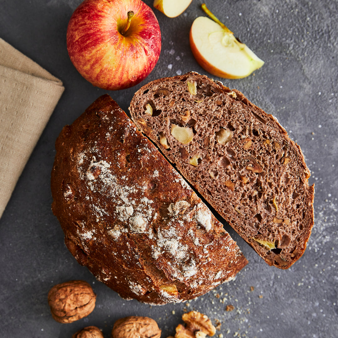 Apfel-Walnuss-Brot - Schnitzer