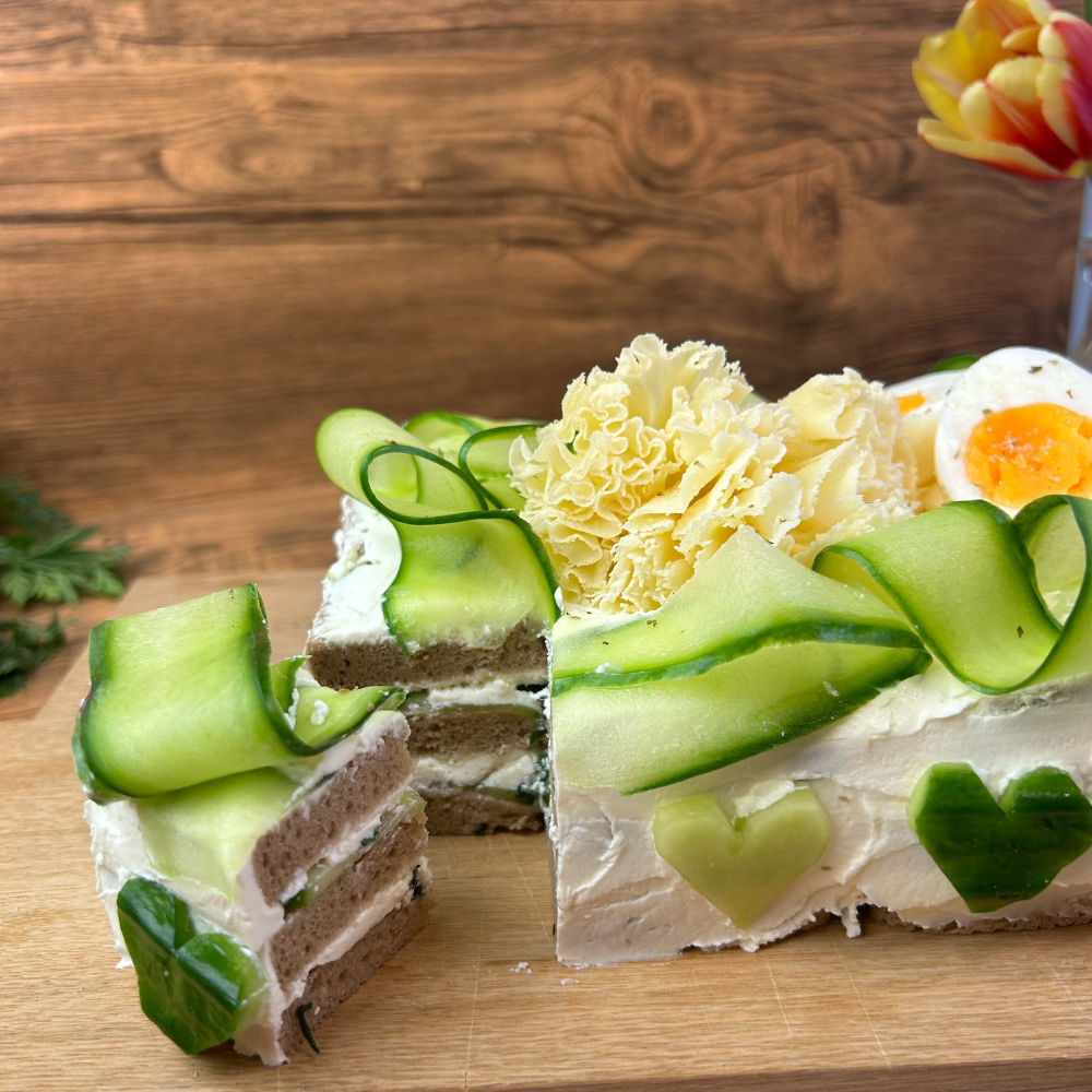 Brottorte, herzhafte Kuchen-Edition - Schnitzer