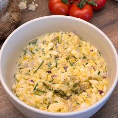Schneller Eiersalat