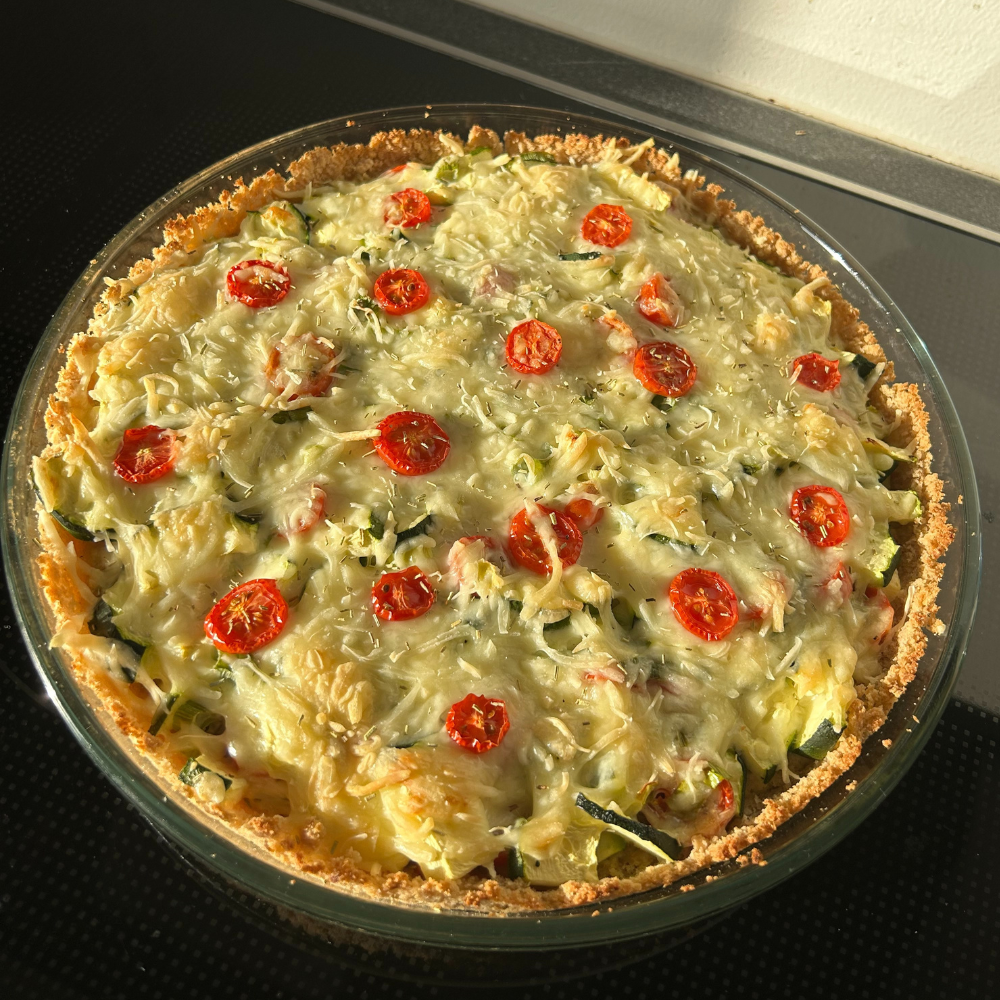 Goldene Frühlingsquiche - Schnitzer