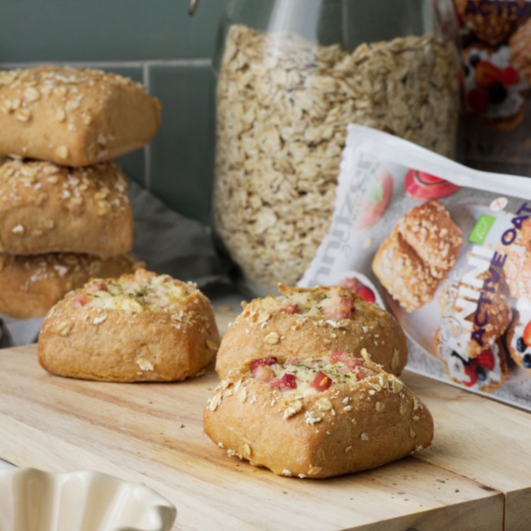 Gefüllte Brötchen - Schnitzer
