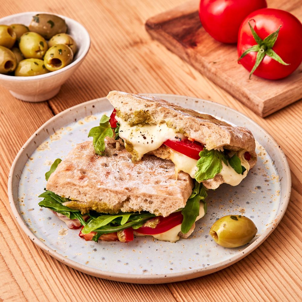 Gegrillte Pita