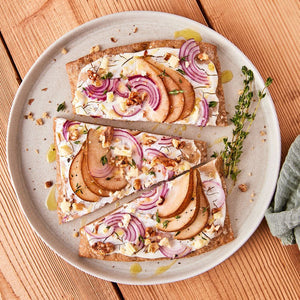Birnen Flammkuchen