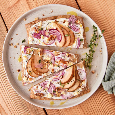 Birnen Flammkuchen