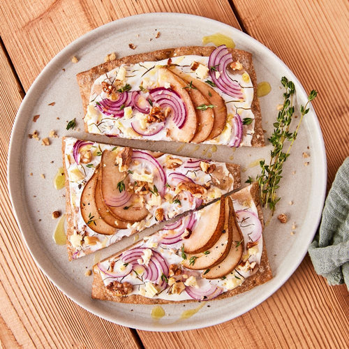Birnen Flammkuchen - Schnitzer