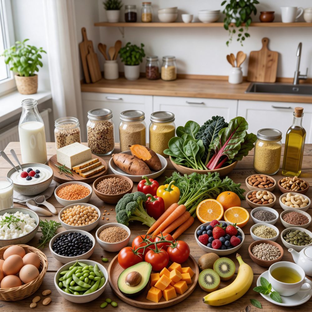 Vitamine und Nährstoffe während glutenfreier Ernährung