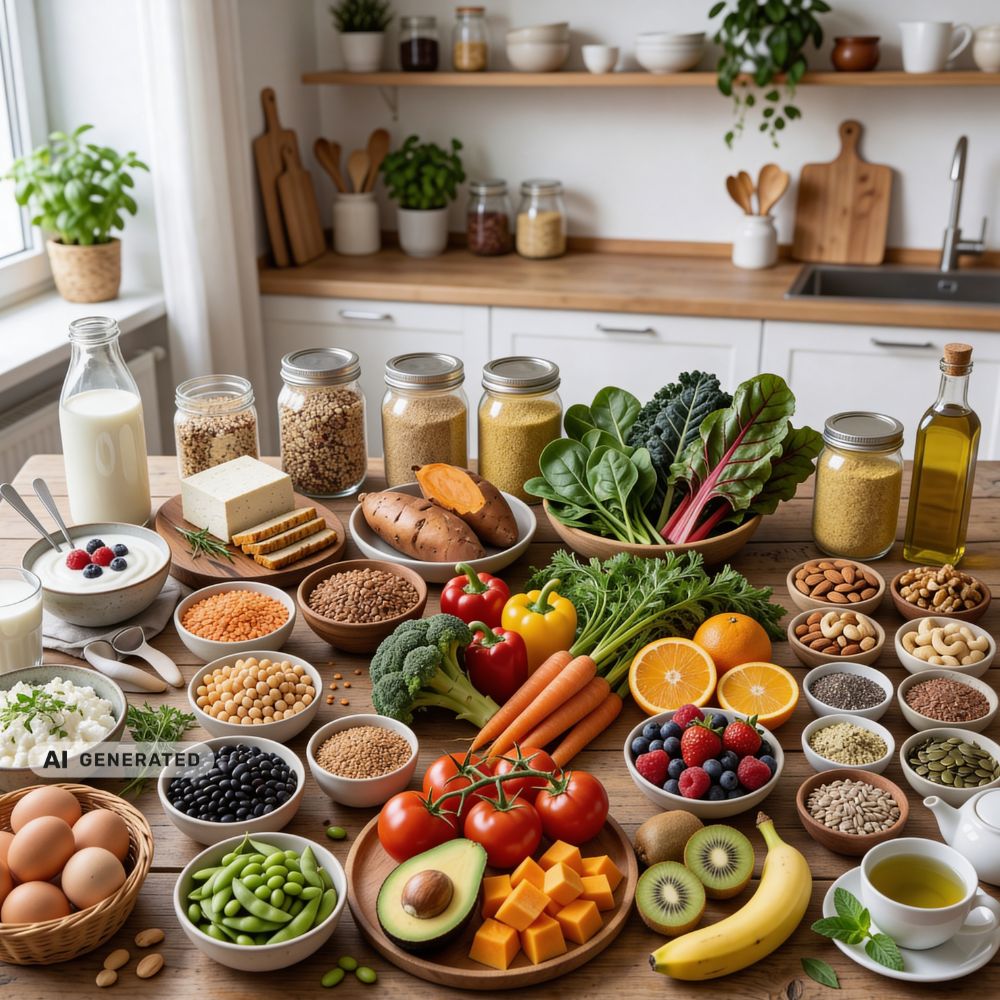 Vitamine und Nährstoffe während glutenfreier Ernährung