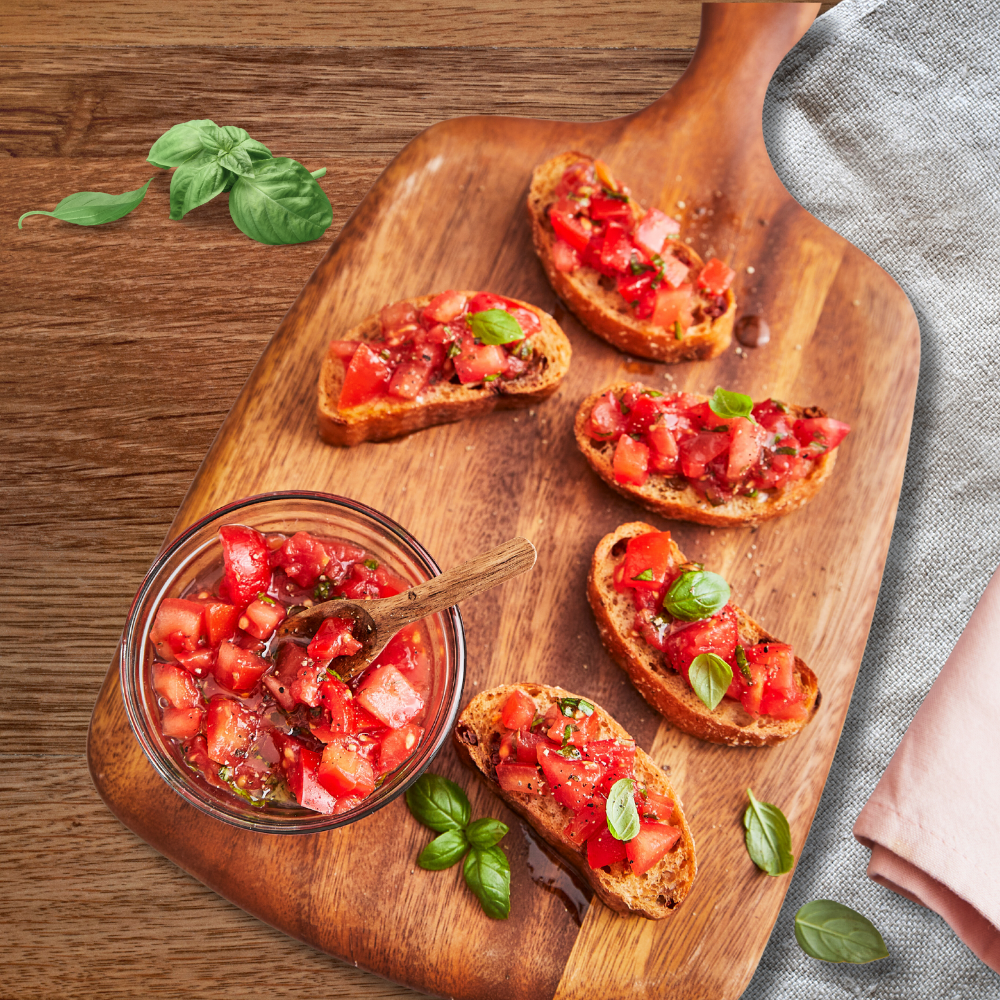 Tomaten-Bruschetta - Schnitzer