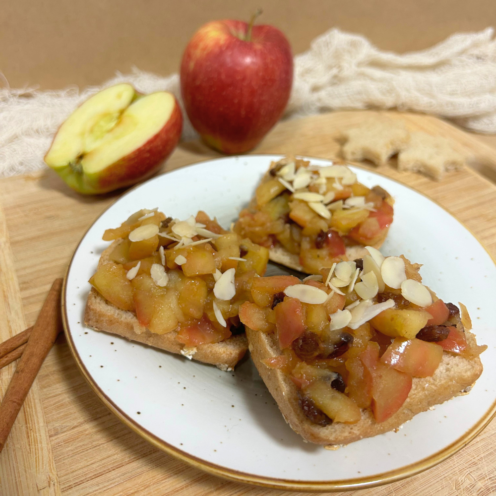 Bratapfel Brötchen - Schnitzer